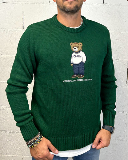Pullover SUPERCULTURE Bear Cortina Bosco