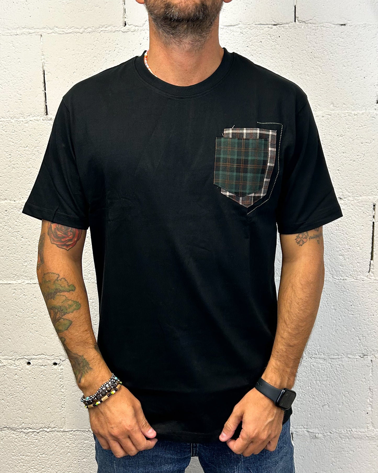 T-shirt Taschino Nera GIANNI LUPO