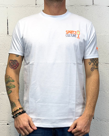 T-shirt SUPERCULTURE Spritz White