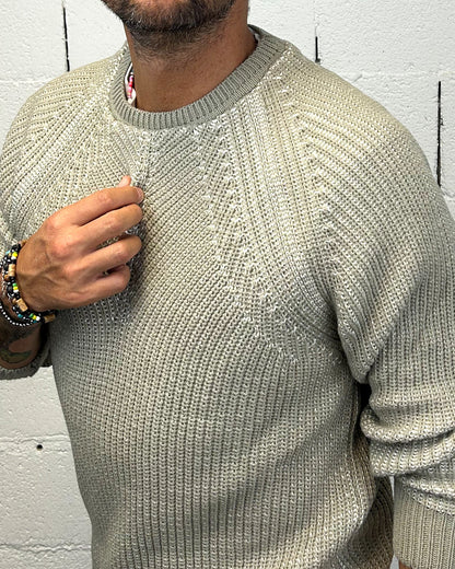 Maglione Raglan OVER-D beige