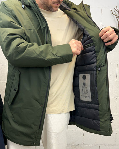 Parka Piumino GIANNI LUPO Military