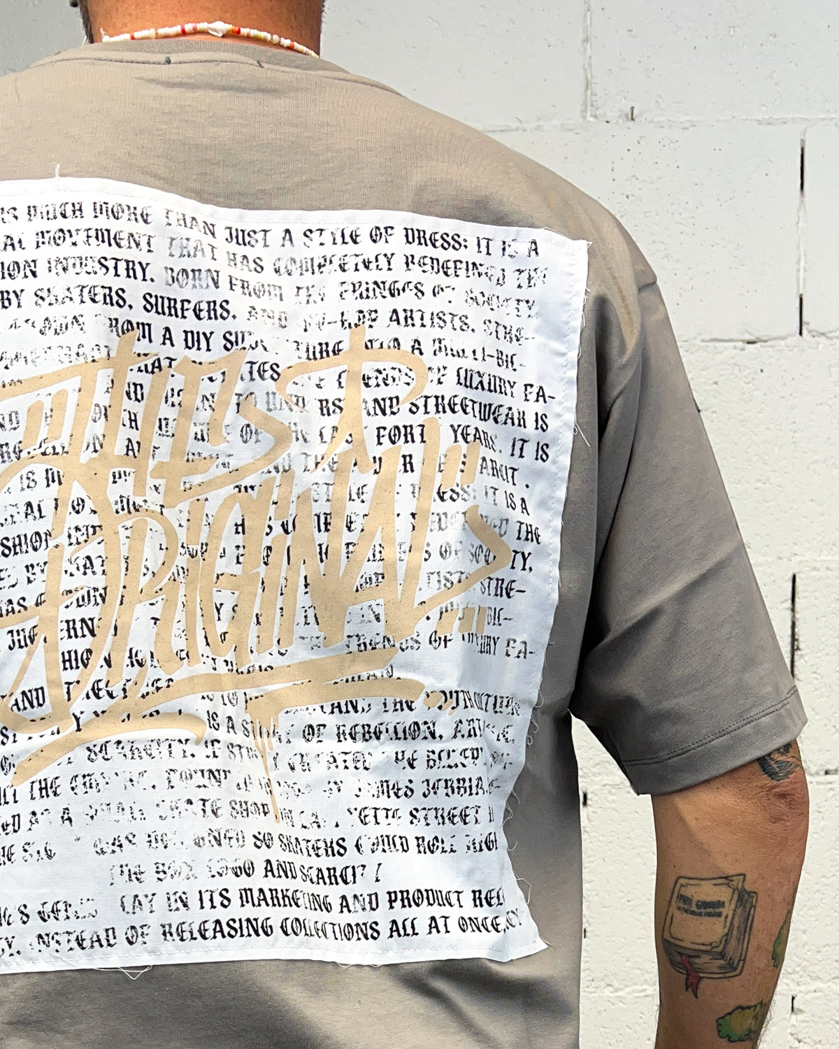 T-shirt Oversize DROPIN Originals Ferro