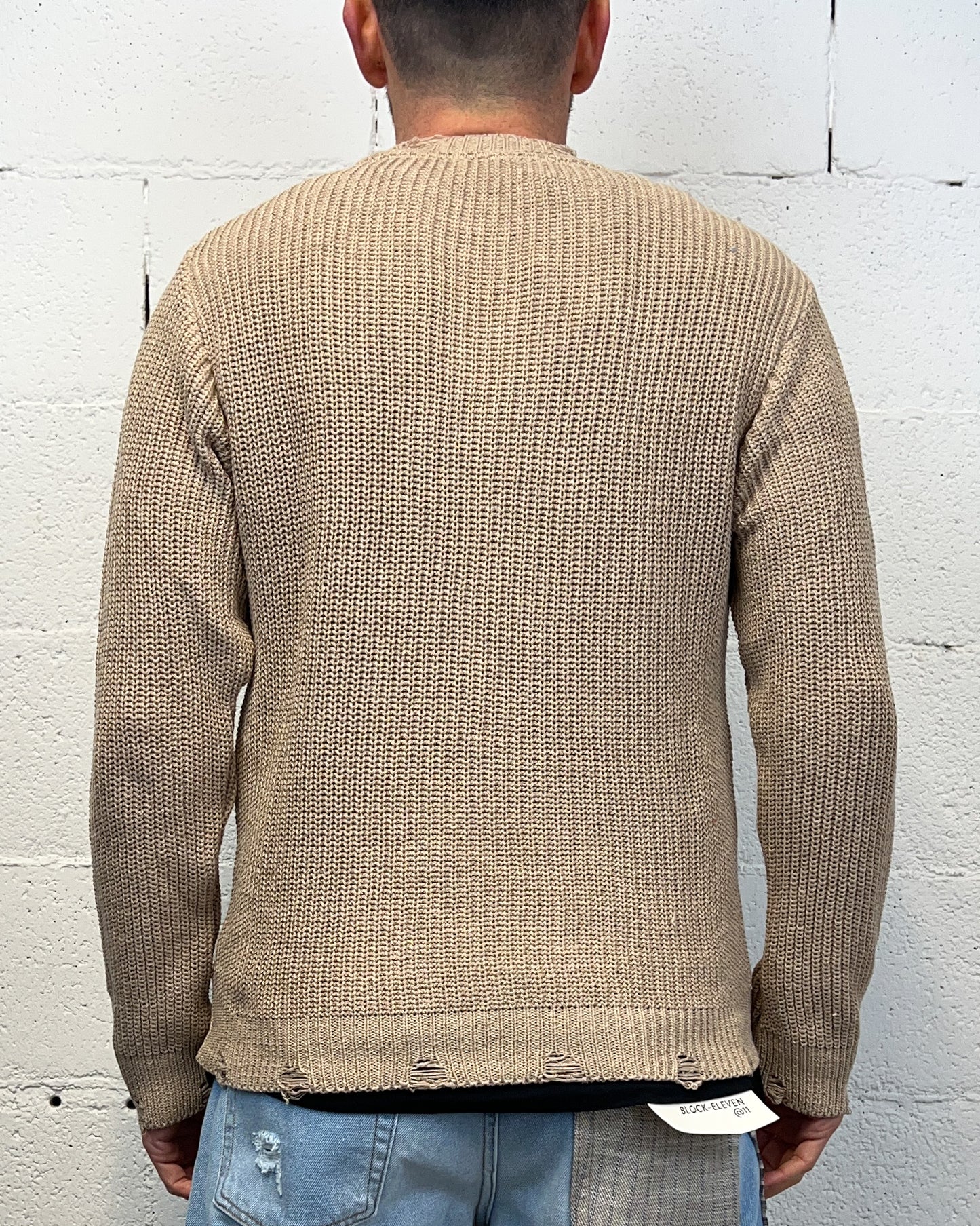 Girocollo Costa Inglese BL11 Beige