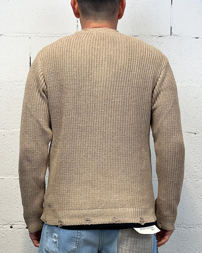 Girocollo Costa Inglese BL11 Beige