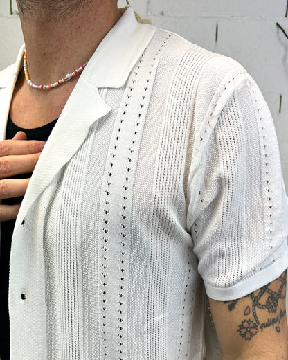 Maglia Scollo GIANNI LUPO White