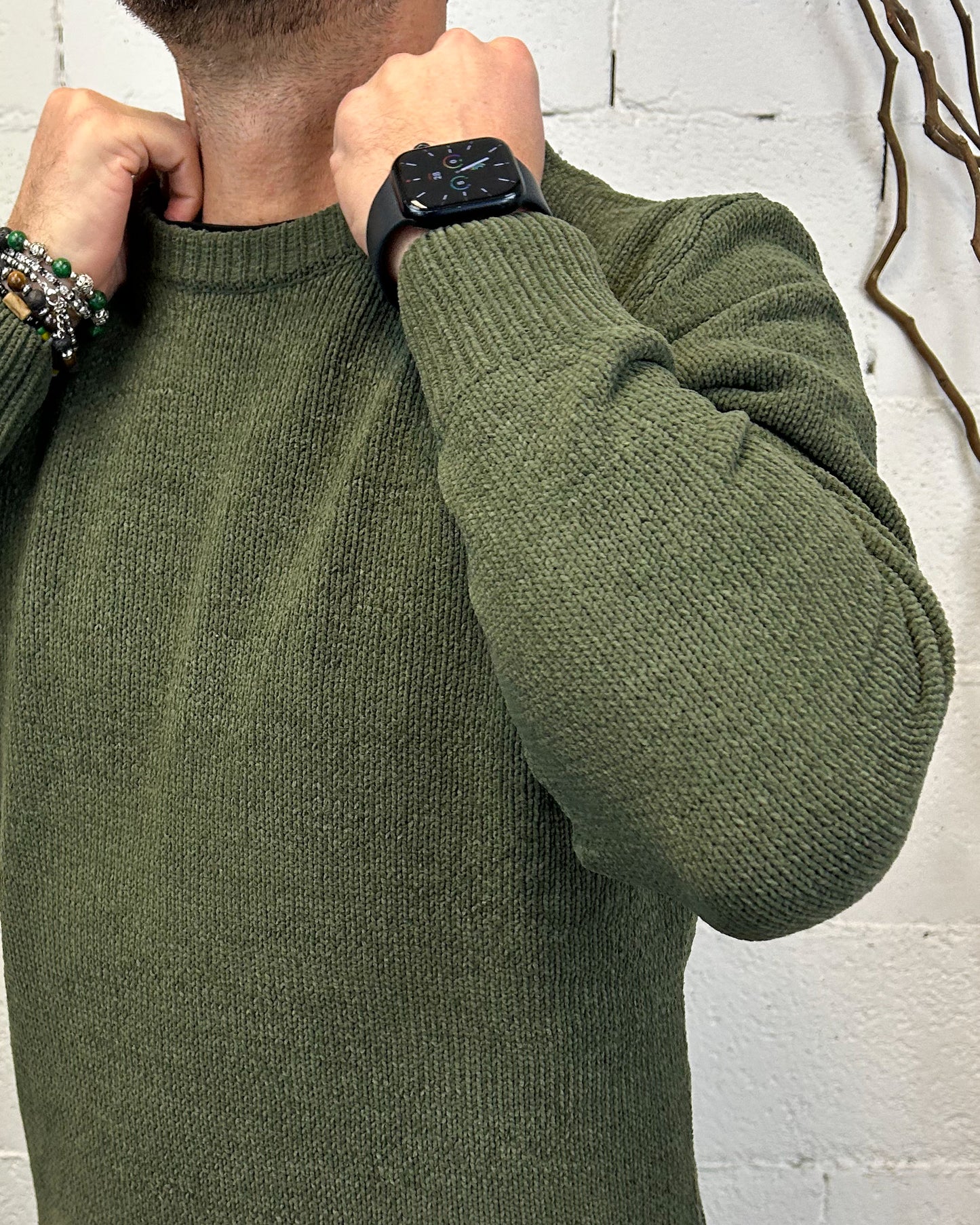 Maglione Ciniglia GIANNI LUPO Military