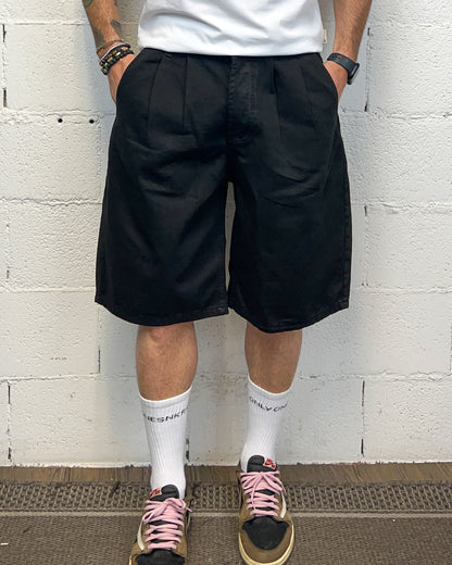 Bermuda Loose Baggy JUST WEST Nero