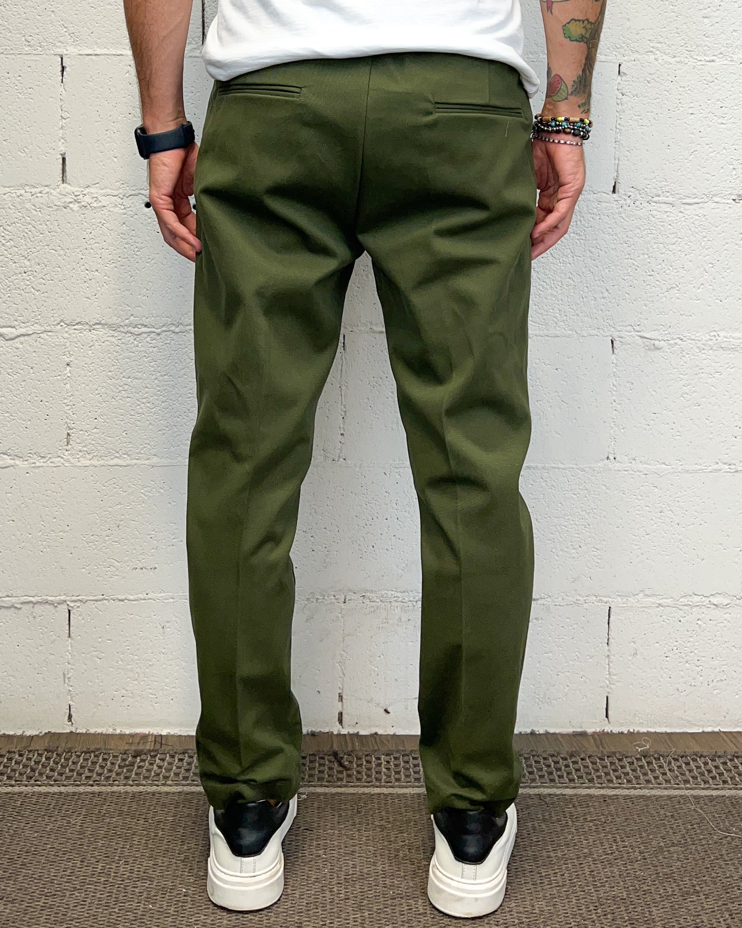 Panta Pince Tapared OVER-D Militare