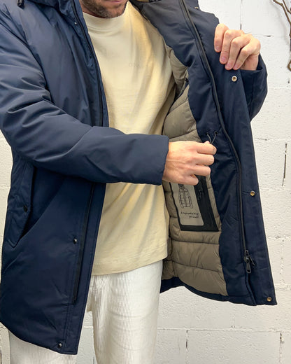 Parka Piumino GIANNI LUPO Blu Navy