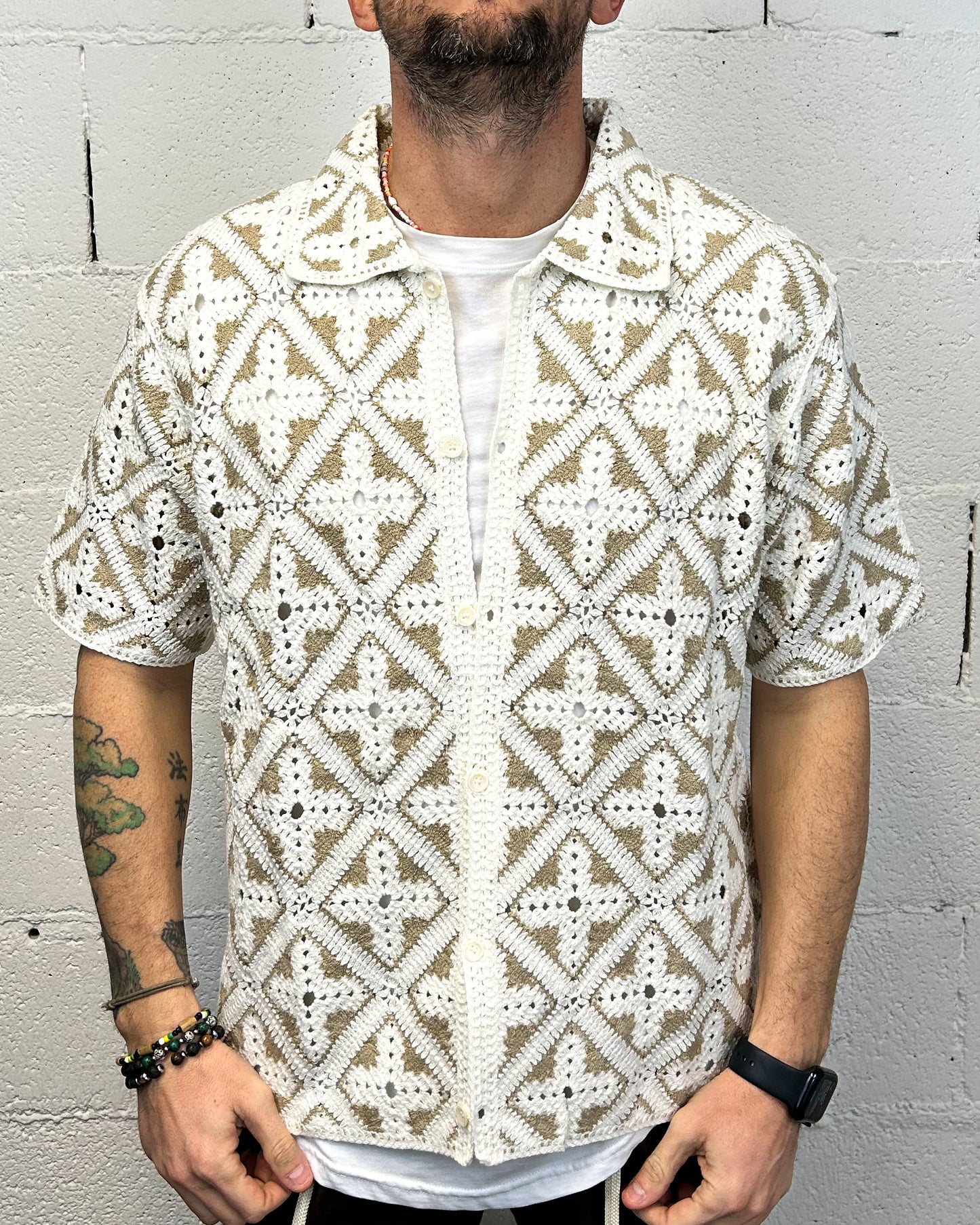 Maglia Lavorata Aperta GIANNI LUPO Sharm