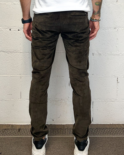 Chino Velluto Costa Piccola GIANNI LUPO Coffee