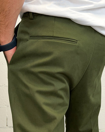 Panta Pince Tapared OVER-D Militare