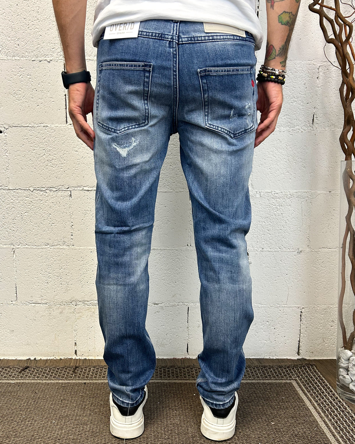 Jeans OVER-D Regular Fit Mid Blue
