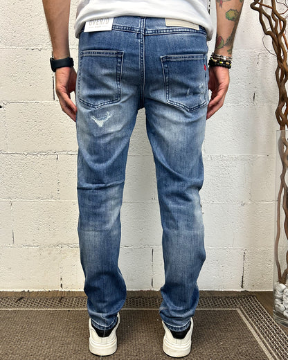 Jeans OVER-D Regular Fit Mid Blue