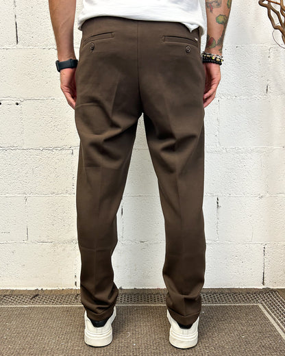 Panta Chino Capri GIANNI LUPO Coffee