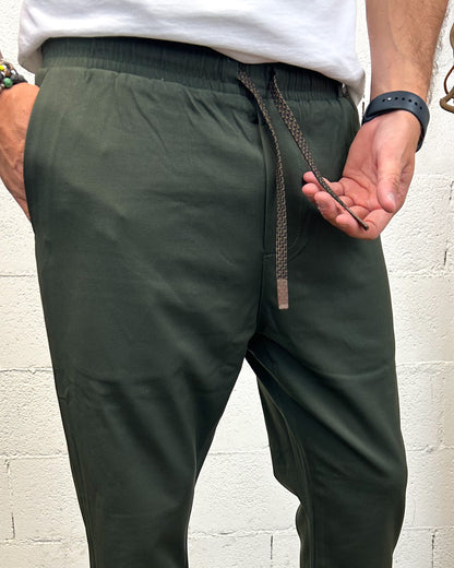 Pantalaccio Leonard GIANNI LUPO Carrot Fit Green