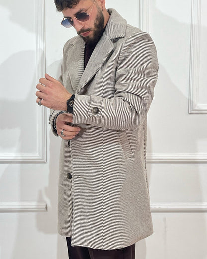 Cappotto Spigato Moro ONLYONE Reverse