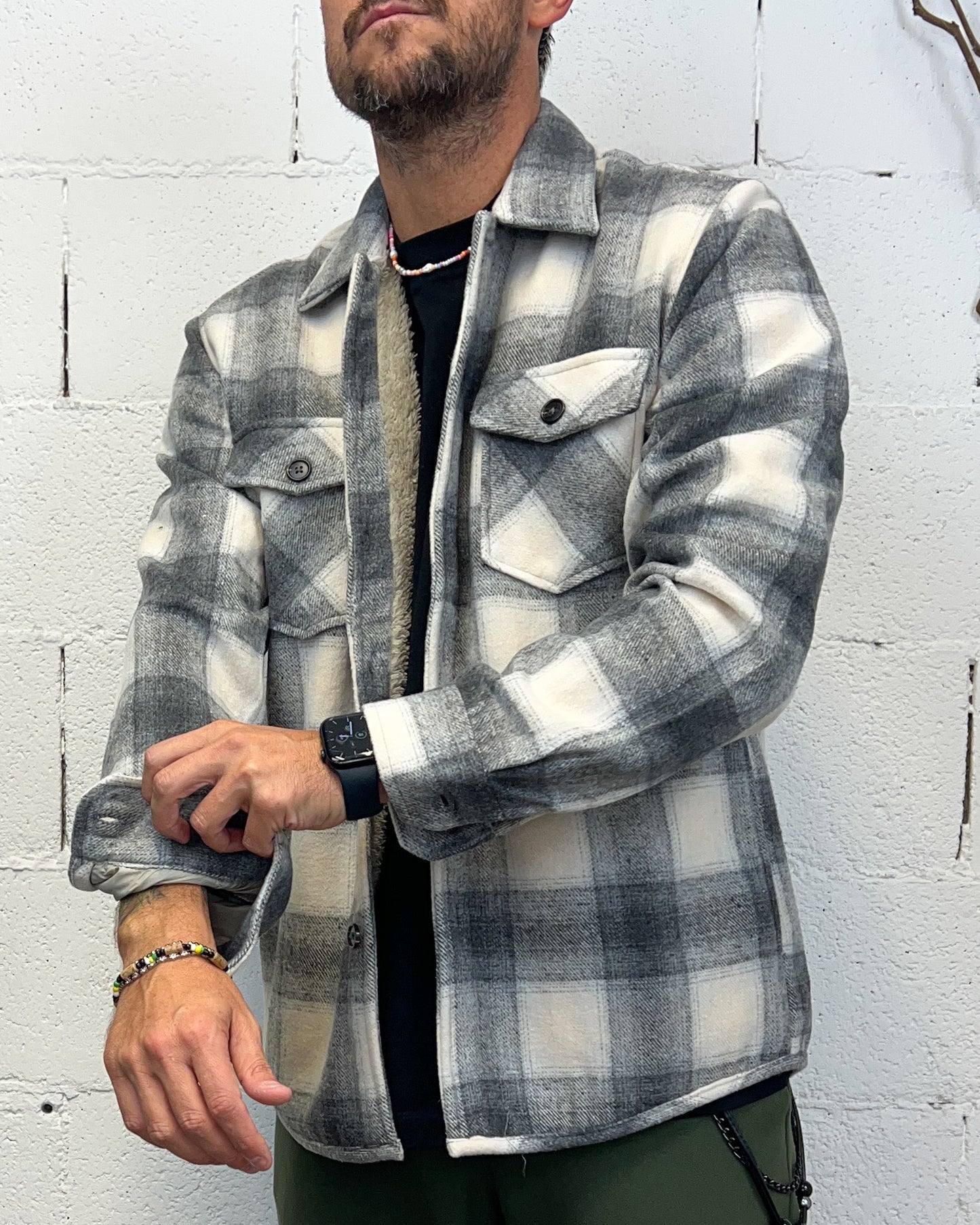 Camiciona Orsetto OVER-D Grey
