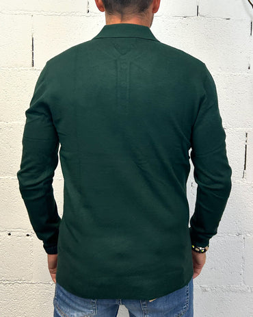 Polo Manica Lunga GIANNI LUPO Comfort Green