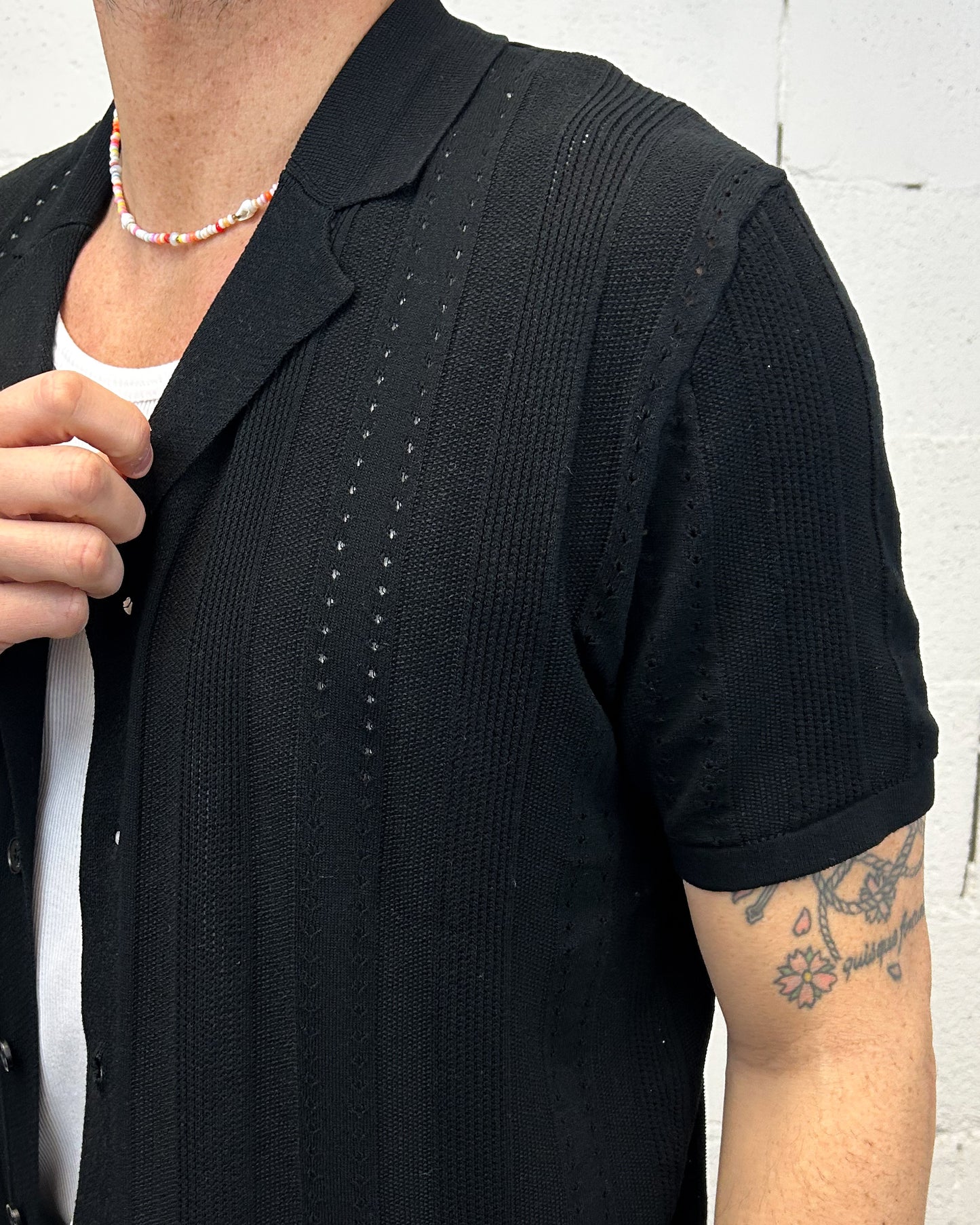 Maglia Scollo GIANNI LUPO Black