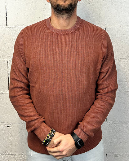 Pullover Paricollo OVER-D Costa Cacao