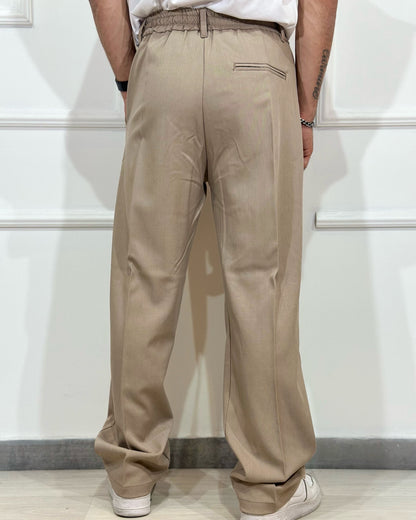 Panta Elegance fondo Ampio CHROY Beige