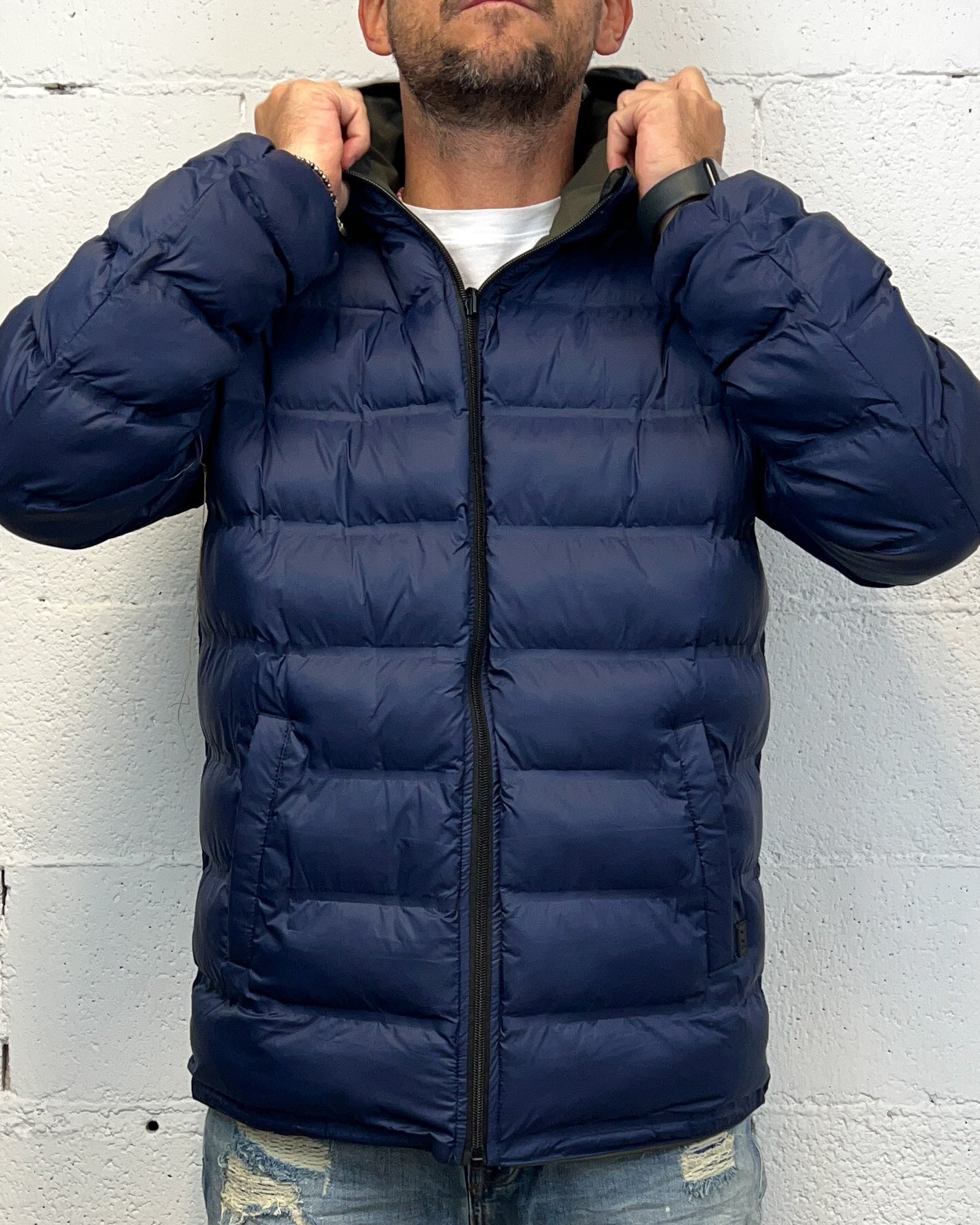 Piumino Tecnico Reversibile GIANNI LUPO Verde
