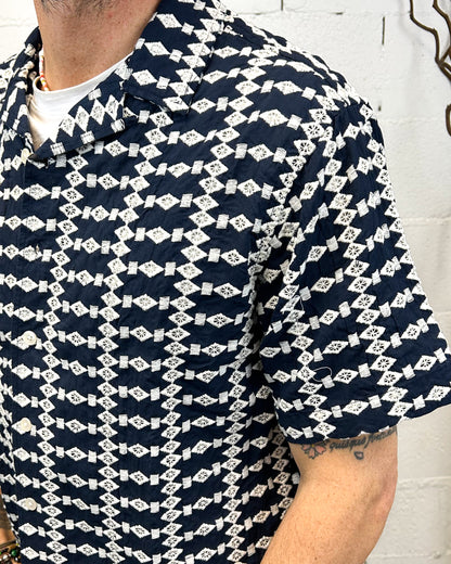 Maglia Lino GIANNI LUPO Scollo Bowling