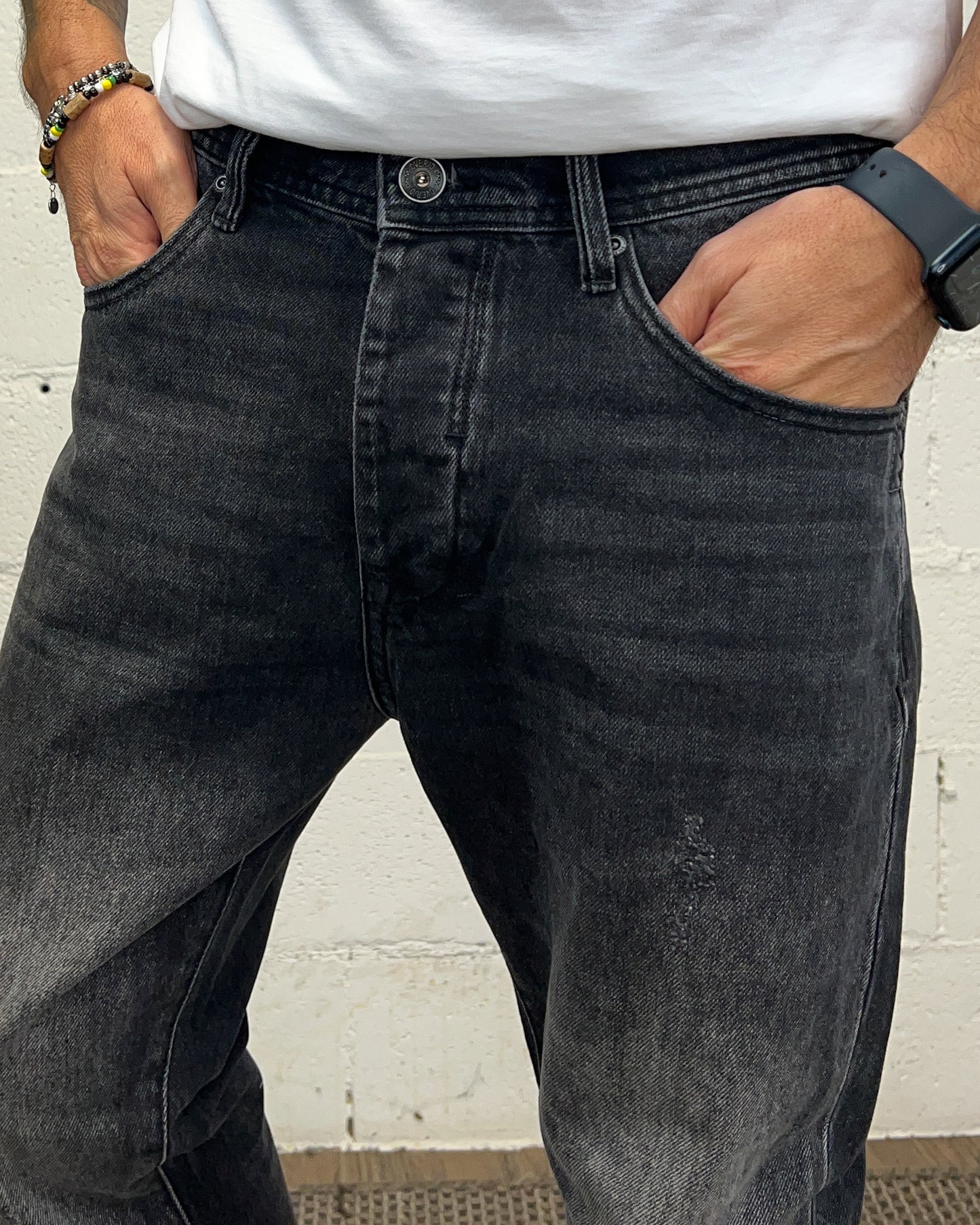 Jeans Carrot Slim OVER-D Jimmy Grey