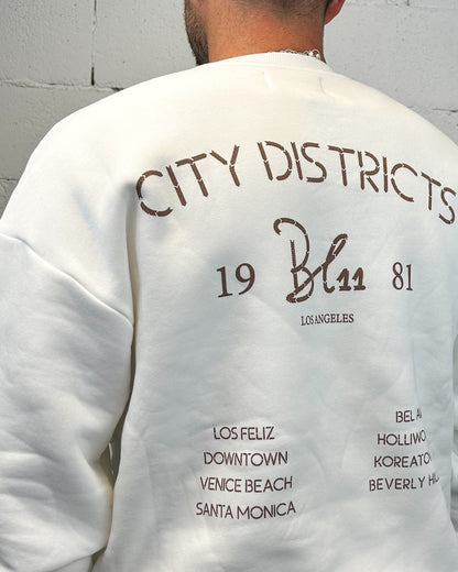 Felpa G.collo BL11 Cropped City Distries