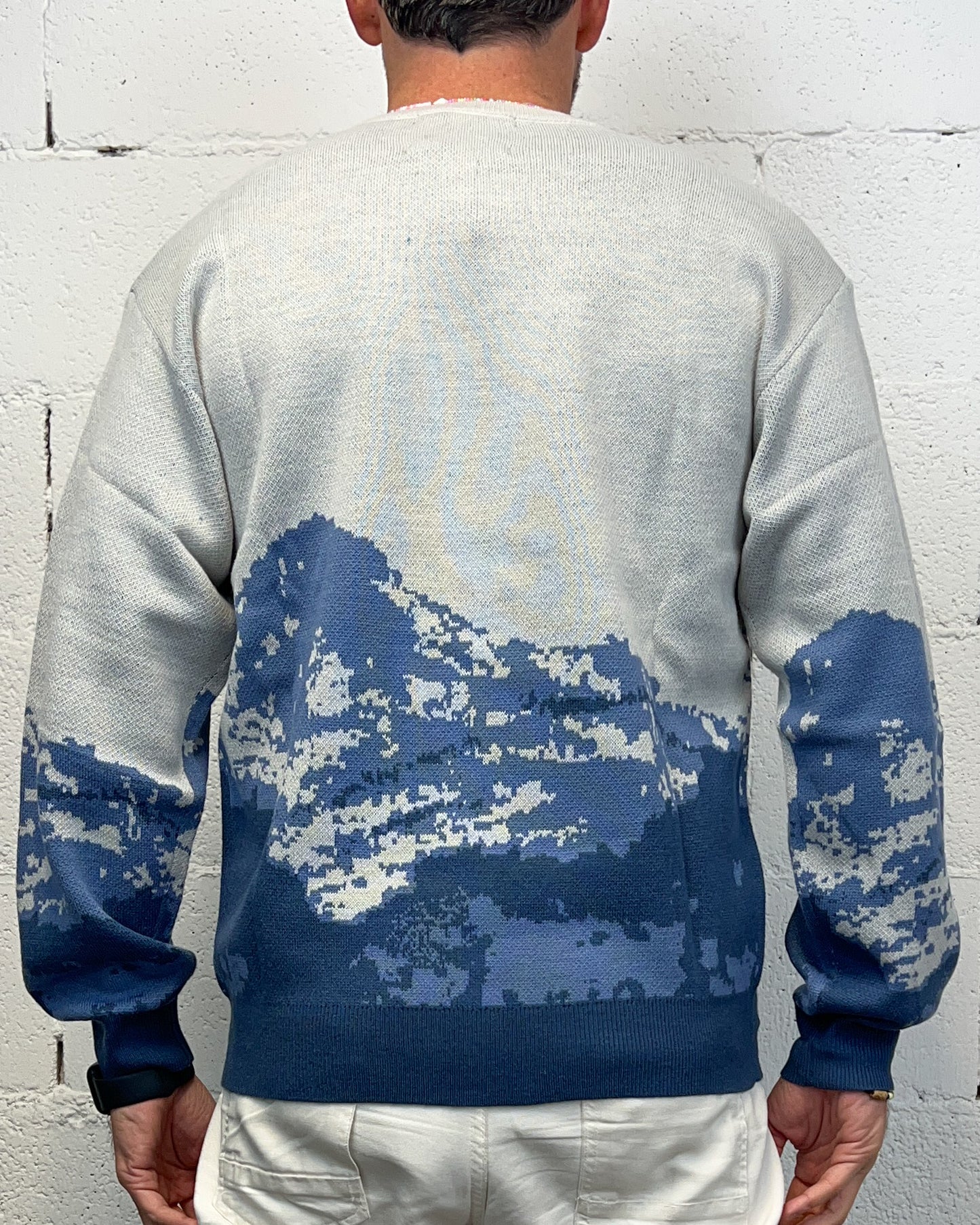 Maglione Fantasy GIANNI LUPO Light Blue