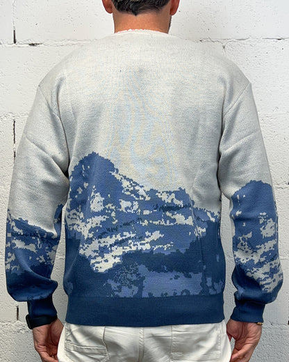 Maglione Fantasy GIANNI LUPO Light Blue