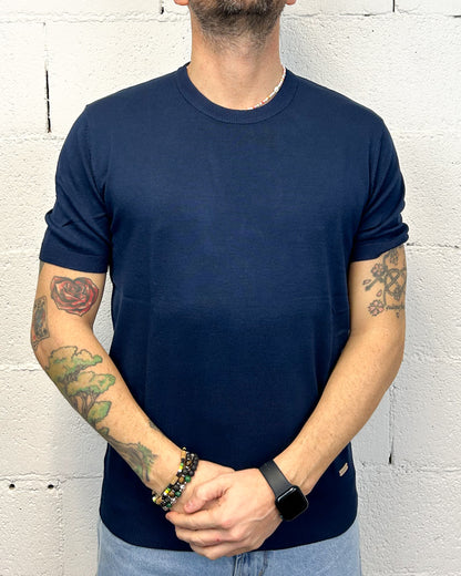 T-shirt Filo GIANNI LUPO Navy