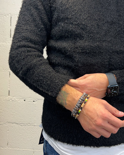 Maglione Bouclè OVER-D Nero