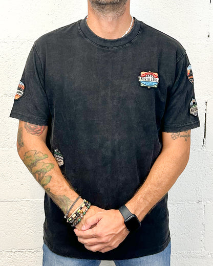 T-shirt Patch GIANNI LUPO Black