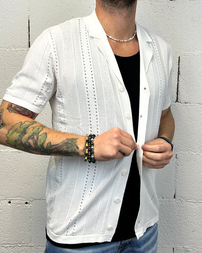 Maglia Scollo GIANNI LUPO White
