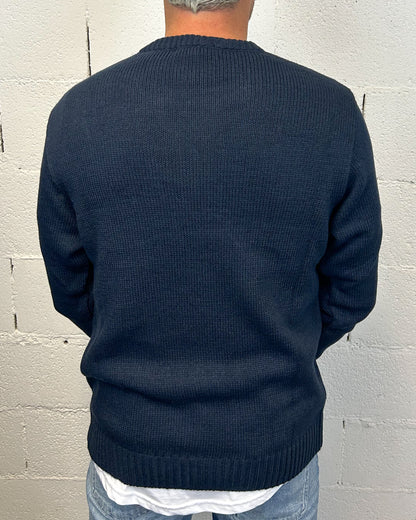 Pullover SUPERCULTURE America Blu