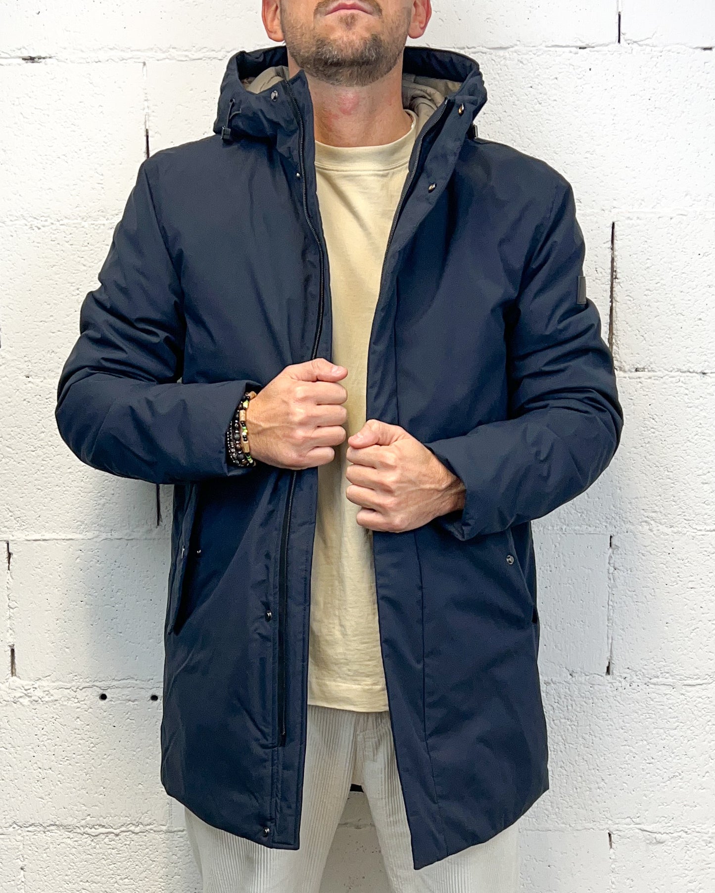 Parka Piumino GIANNI LUPO Blu Navy
