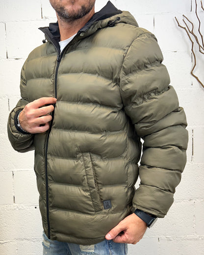 Piumino Tecnico Reversibile GIANNI LUPO Nero