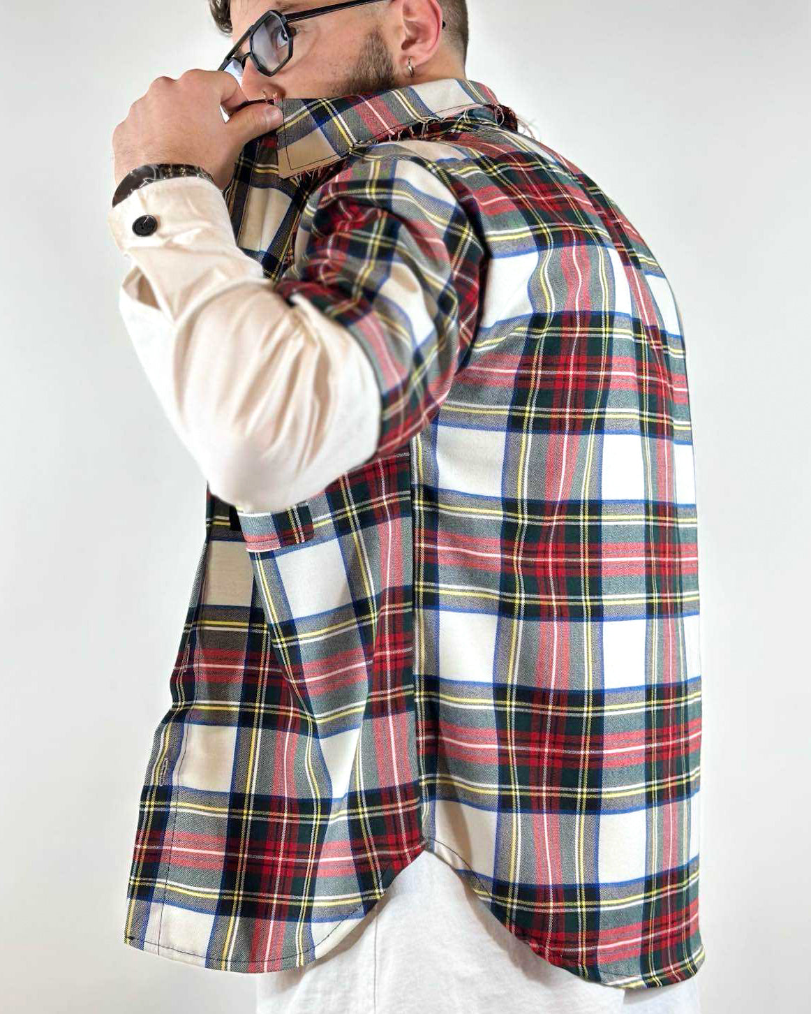 Camicia combinata ONLYONE Check Clear