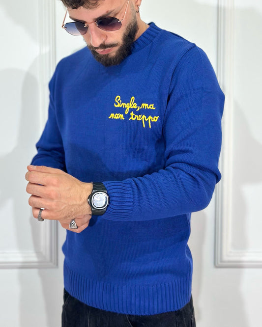 Maglione BluRoyal Single