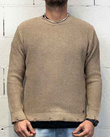 Girocollo Costa Inglese BL11 Beige