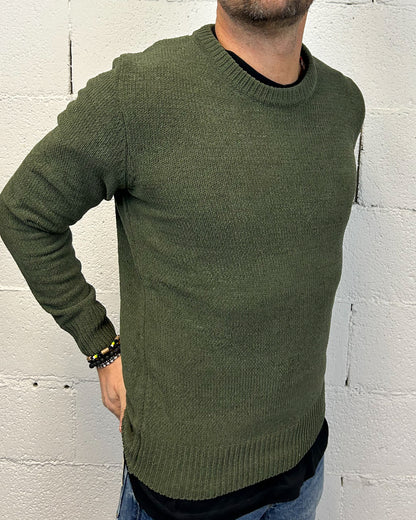 Maglione Ciniglia GIANNI LUPO Military