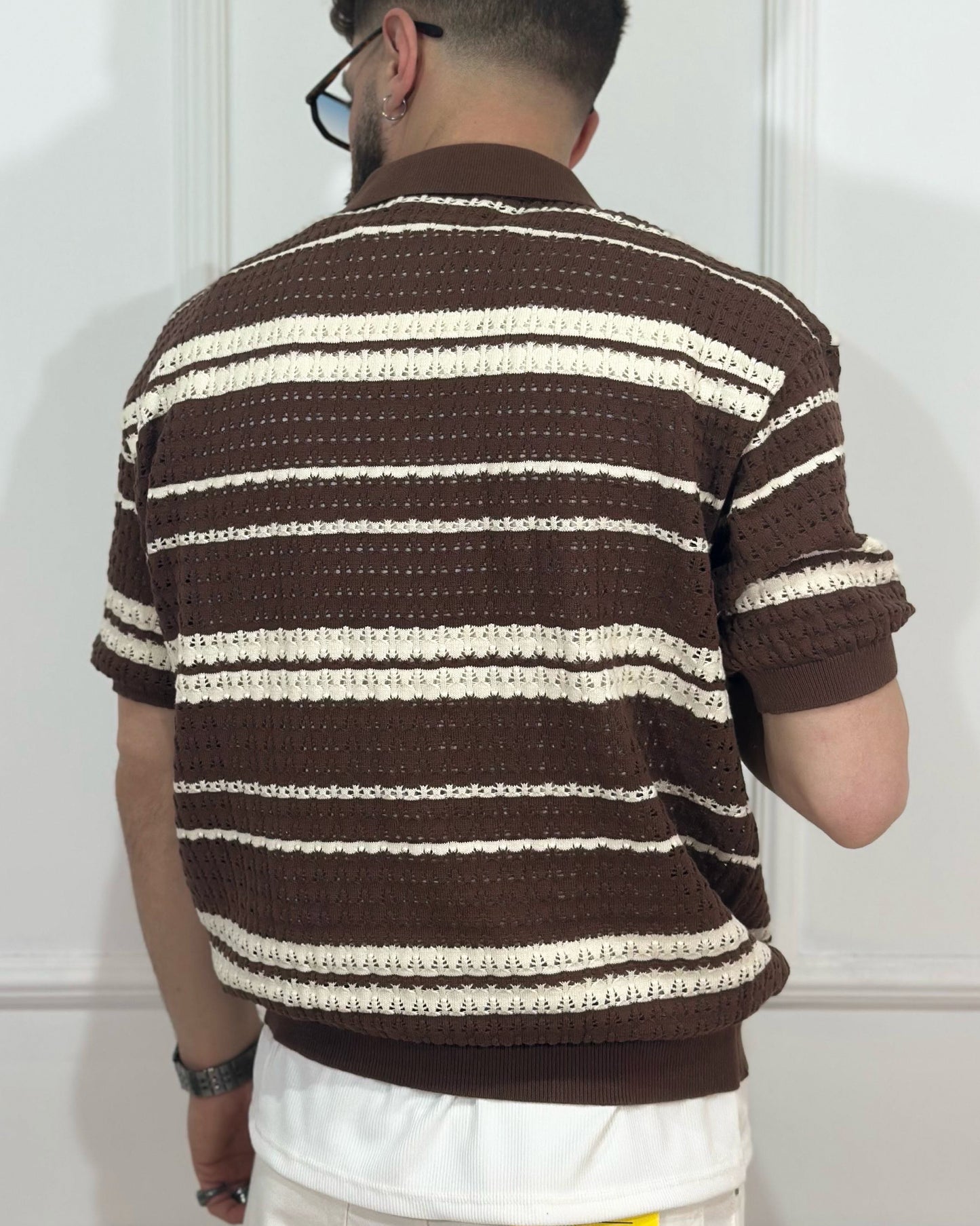 Camicia Filo QYB Chocolate