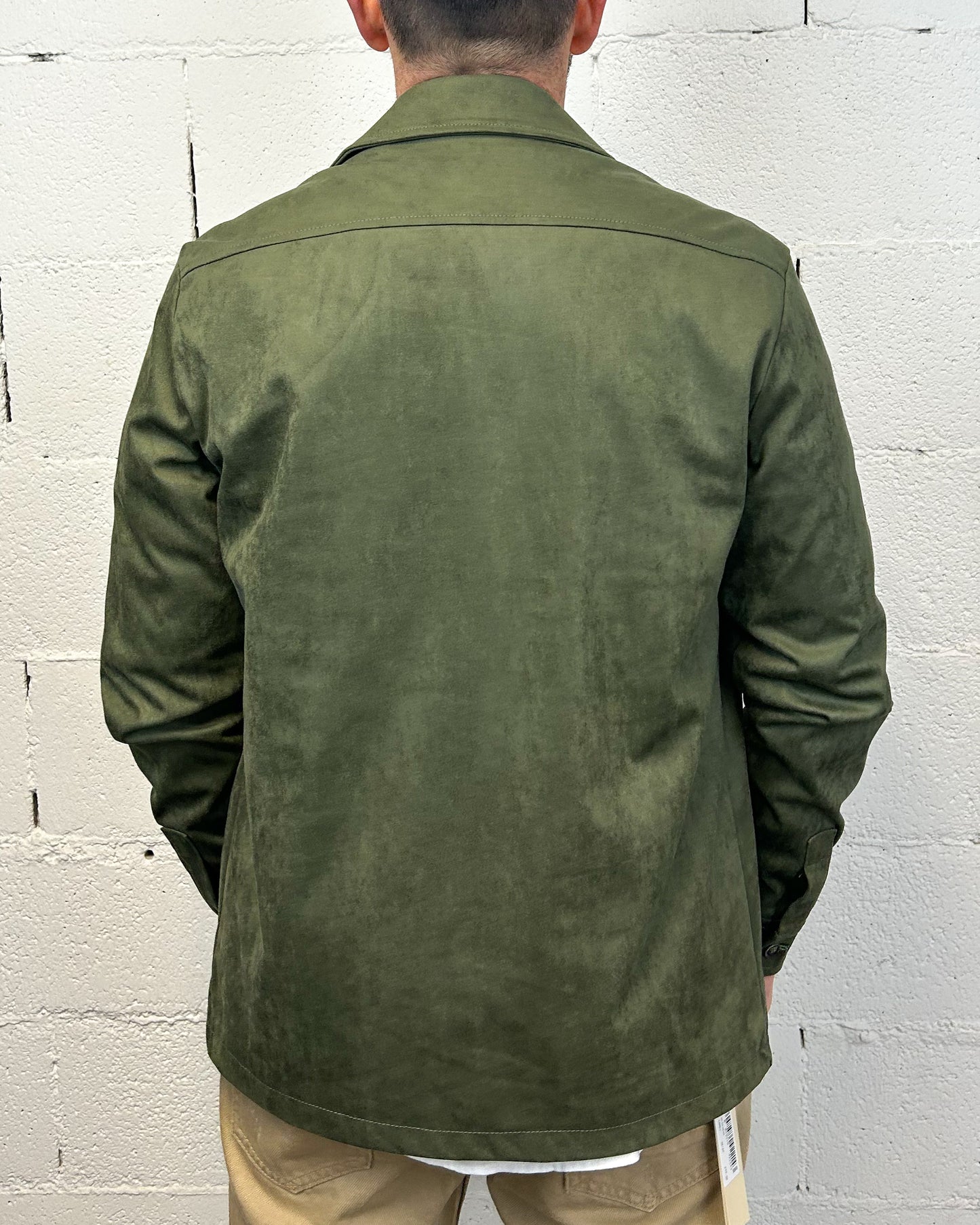 Giacca/Camicia Scamosciata GIANNI LUPO Military