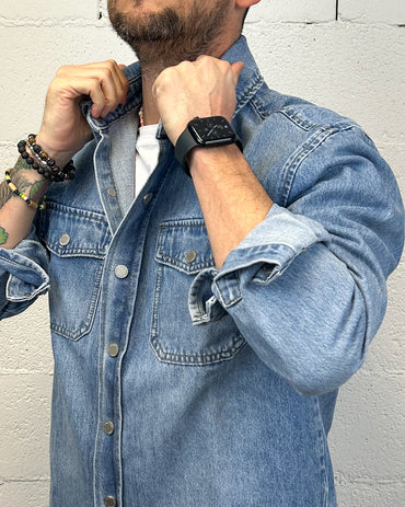 Camiciona Jeans GIANNI LUPO Denim Blue