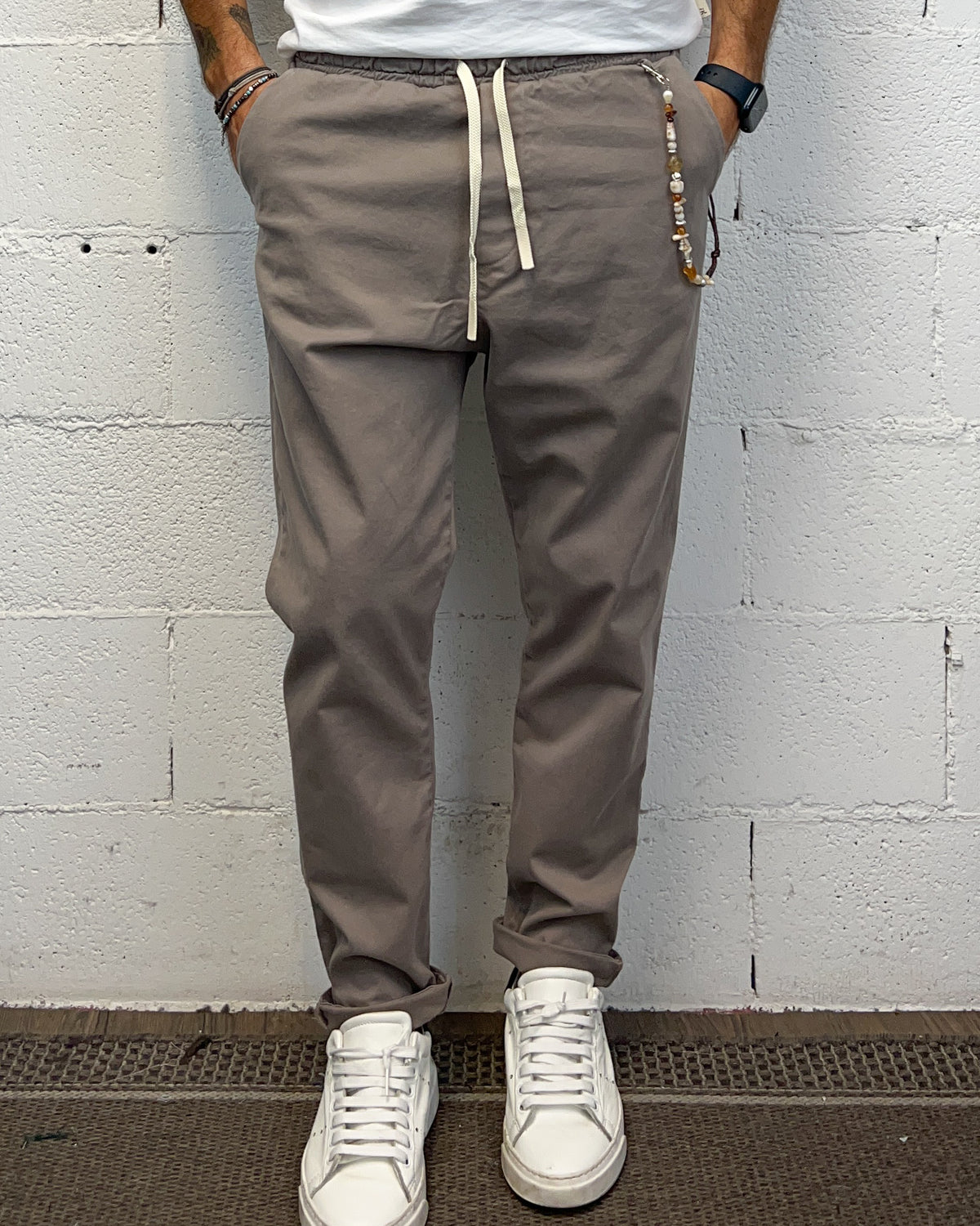 Pantalaccio Denim OVER-D Fango