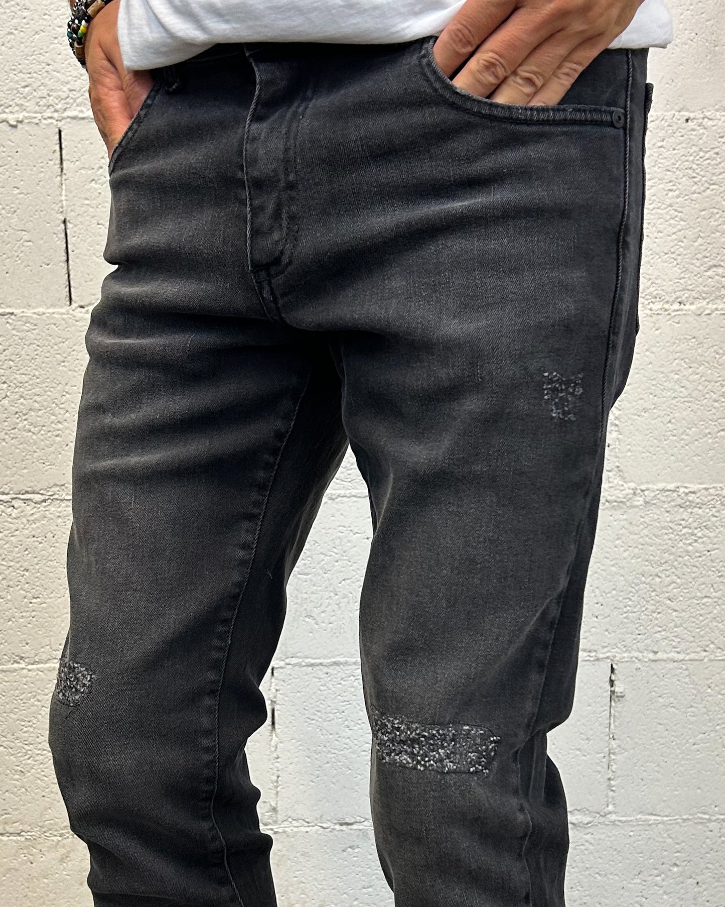 Jeans Dark Grey Mike KLIXS Slim
