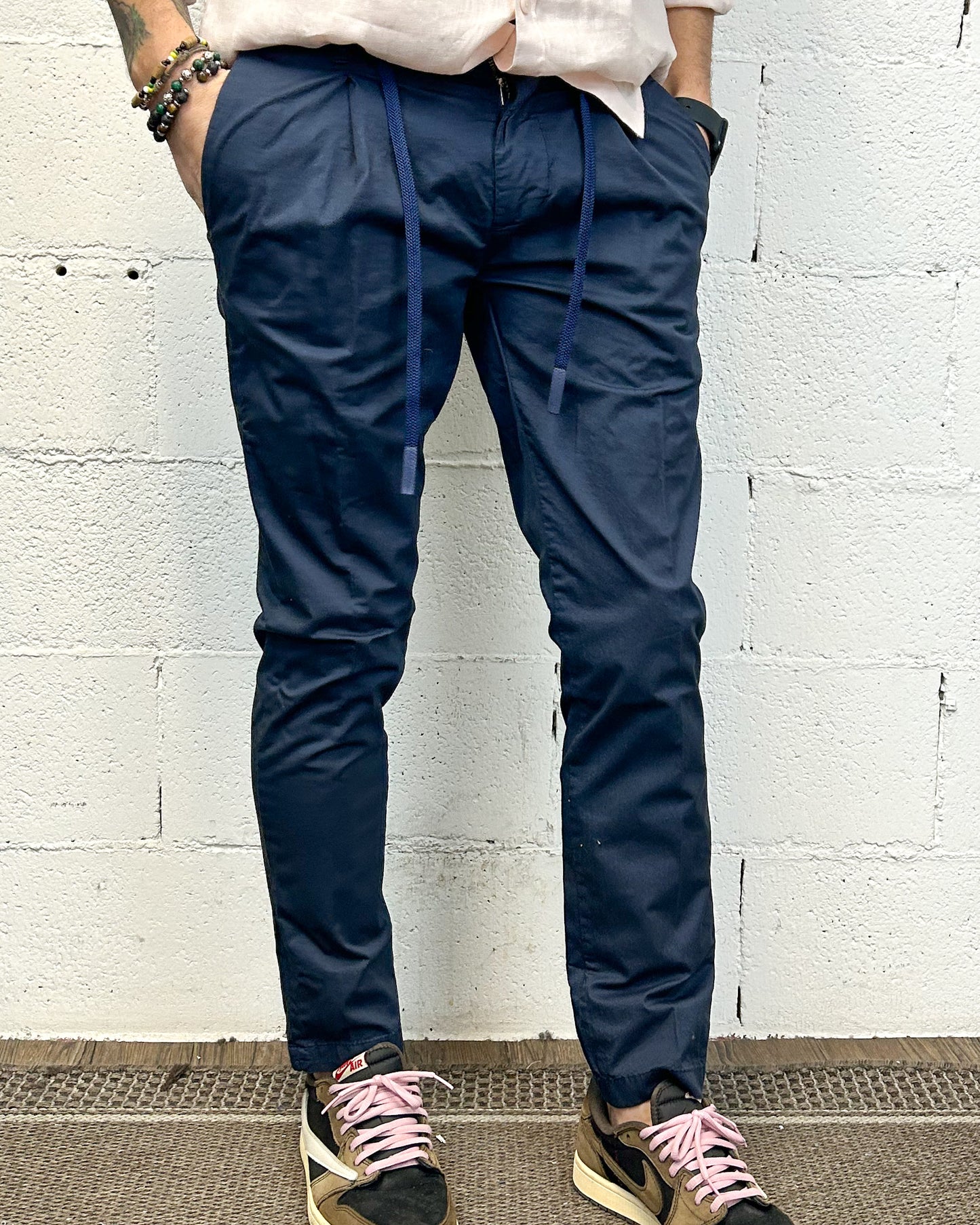Pantamolla Chino OVER-D Blu