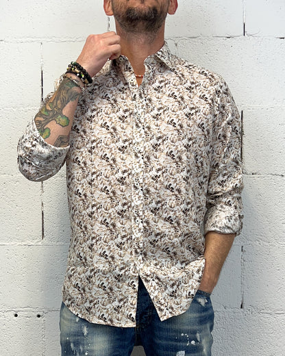 Camicia Cotone/Lino OVER-D Portofino